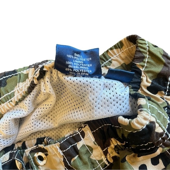 Kute n Koo swim pull-on trunks camouflage elastic waist lining pockets Boy 5 - Picture 3 of 12